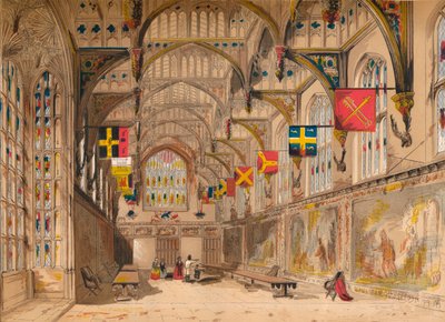 Wolseys Hall, Hampton Court, 1845 autorstwa Unbekannt