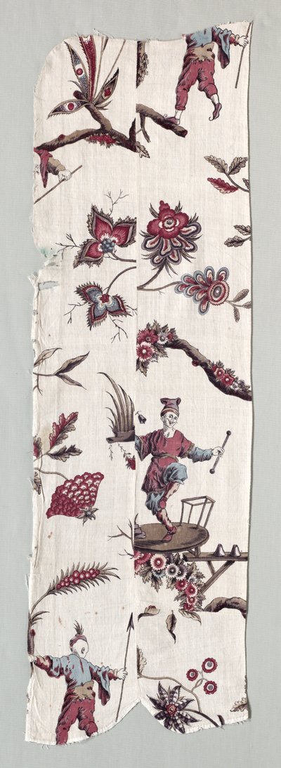 Fragmenty tekstyliów drukowanych w drewnie, ok. 1930 r. 1785. autorstwa Unbekannt
