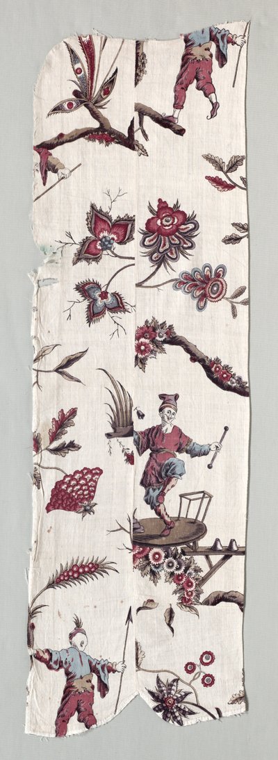 Fragmenty tekstyliów drukowanych w drewnie, ok. 1930 r. 1785. autorstwa Unbekannt
