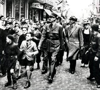 II wojna światowa: wyzwolenie Francji, 1944. autorstwa Unbekannt