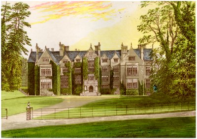Opactwo Wroxton, Oxfordshire, dom rodziny North, ok. 1880 autorstwa Unbekannt