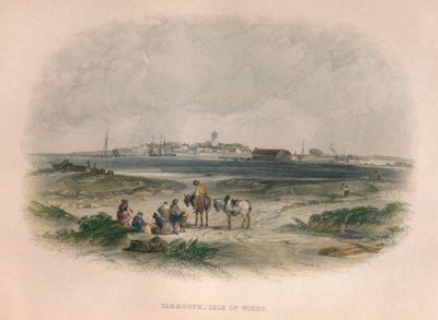 Yarmouth, Isle of Wight, c19 wieku. autorstwa Unbekannt
