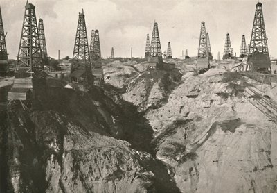 Yenan-Young szyby naftowe, 1900. autorstwa Unbekannt