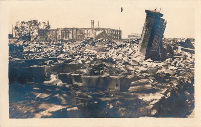Trzęsienie ziemi w Jokohamie, 1923 autorstwa Unbekannt