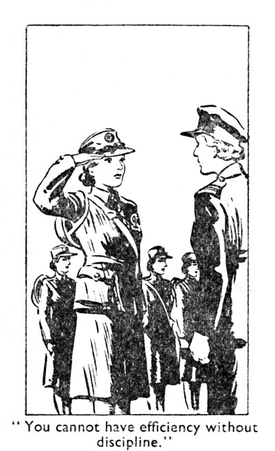 Nie można mieć skuteczności bez dyscypliny., 1940 autorstwa Unbekannt