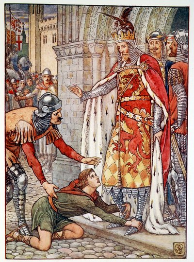 „Młody Owen apeluje do króla”, 1911 autorstwa Unbekannt