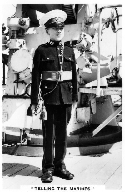 Młody trębacz z Royal Marines, 1937 autorstwa Unbekannt