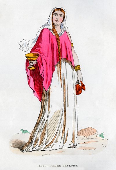 Młoda kobieta Gal, 1882-1884 autorstwa Unbekannt