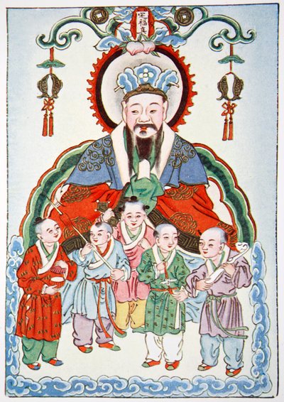 Zao Jun, bóg kuchni, 1922 autorstwa Unbekannt