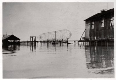 Zeppelin LZ 6 w budowie, Niemcy, 1909 1933 autorstwa Unbekannt