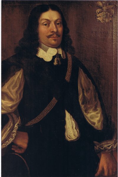 Obraz olejny przedstawiający Johanna von Graffena (1615-1665). autorstwa Unbekannt