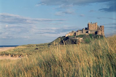 Zamek Bamburgh, Northumberland autorstwa Unbekannt Unbekannt