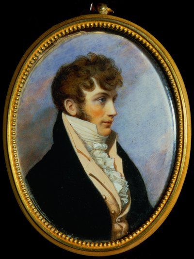 Benjamin Bathurst (1784-1809) (który zaginął w tajemniczy sposób między Berlinem a Hamburgiem podczas podróży z depeszami z Wiednia) autorstwa Unbekannt Unbekannt