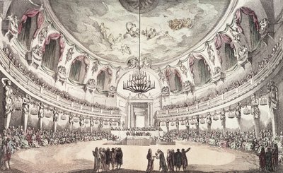 Sala Koncertowa w Wenecji, XVIII wiek autorstwa Unbekannt Unbekannt