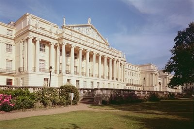 Cumberland Terrace 1827-28, zaprojektowany przez Johna Nasha (1752-1835) Regents Park, Londyn, Wielka Brytania autorstwa Unbekannt Unbekannt