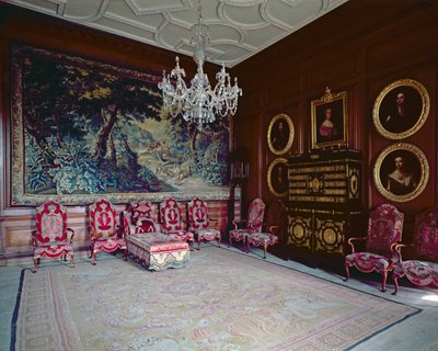 Zamek Drumlanrig: wyłożona boazerią sala reprezentacyjna autorstwa Unbekannt Unbekannt