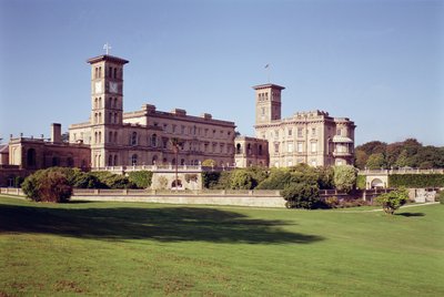 Widok zewnętrzny, Osborne House, Isle of Wight autorstwa Unbekannt Unbekannt