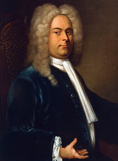 George Frideric Handel (detal) autorstwa Unbekannt Unbekannt