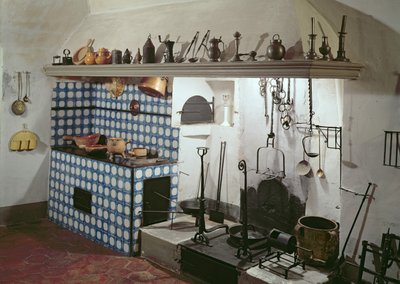 Wnętrze kuchni Hotelu de Cabris, 1774 autorstwa Unbekannt Unbekannt