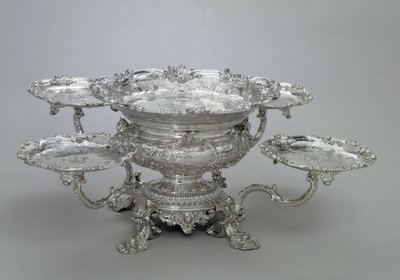 Centralny element Newdegate autorstwa Paula de Lamerie (1688-1751), 1743 autorstwa Unbekannt Unbekannt