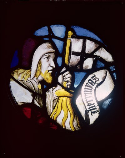 Roundel proroka Jeremiasza, XV w. autorstwa Unbekannt Unbekannt