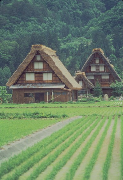 Shirakawa Village, Giju, Japan autorstwa Unbekannt Unbekannt