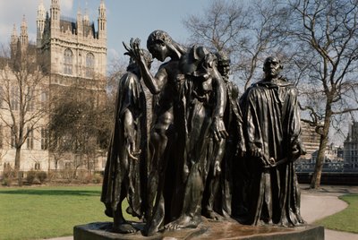 Mieszczanie z Calais, Auguste Rodin (1840-1917) ukończone do 1888 r. autorstwa Unbekannt Unbekannt