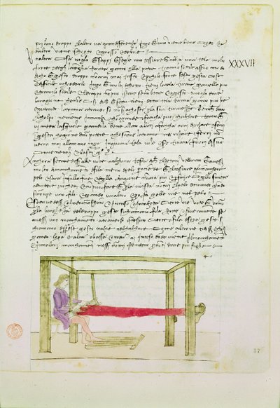 Tkanie jedwabiu z Precetti dellArte Della Seta (Zasady Jedwabnej Gildii) autorstwa Unbekannt Unbekannt