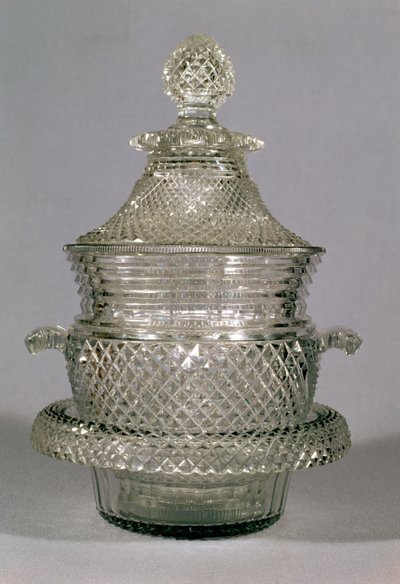 Chłodziarka do wina, ok.1815-20 (szkło cięte) autorstwa Unbekannt Unbekannt
