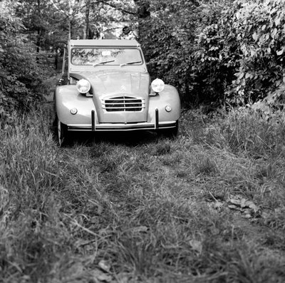 Rodzina podróżująca swoim Citroenem 2CV, Monza autorstwa Bartolome Esteban and studio Murillo