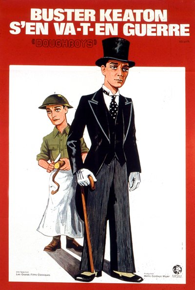 Plakat filmowy Doughboys autorstwa Edwarda Sedgwicka z Busterem Keatonem i Sally Eilers 1930 autorstwa Unbekannt