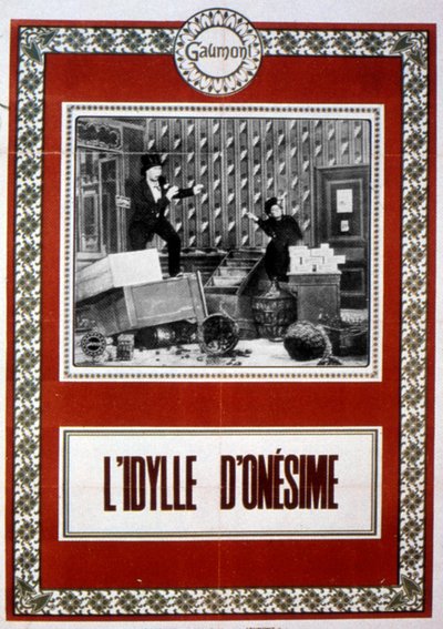 Plakat do filmu The Idyll of Onesime 1912 autorstwa Unbekannt