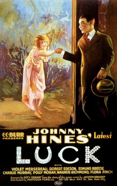 Plakat filmowy „Szczęście DotyHobarta” z udziałem Johnny