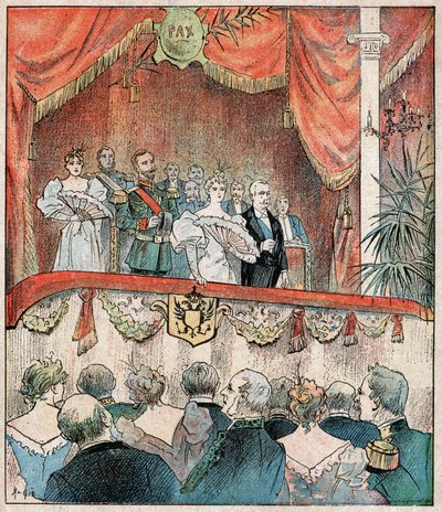 Sojusz francusko-rosyjski. Sojusz francusko-rosyjski. autorstwa Nicolas Liez