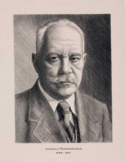 Arnold Sommerfeld, niemiecki fizyk, ok. 1930 autorstwa Unbekannt