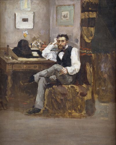 Artysta w swojej pracowni; Artysta w swojej pracowni, autorstwa Unbekannt