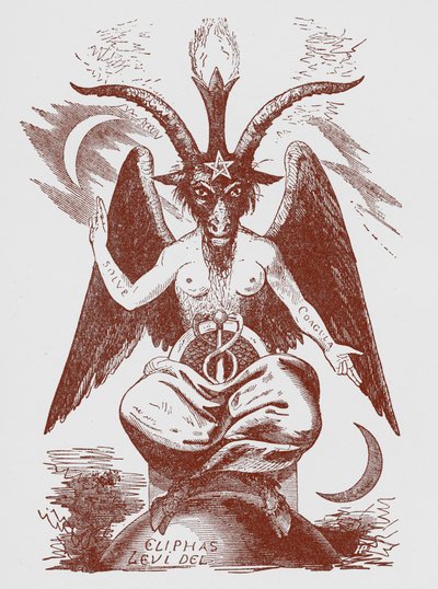 Baphomet autorstwa Unbekannter Künstler