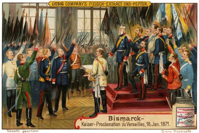 Bismarck w Wersalu autorstwa Unbekannt