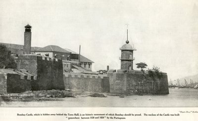 Zamek w Bombaju, zabytek historyczny, ok. 1900 r. (zdjęcie) autorstwa Unbekannter Künstler