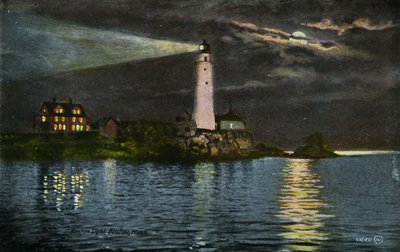 Boston: Boston Light autorstwa Unbekannter Künstler