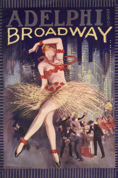 Broadway" w Adephi Theatre w Londynie autorstwa Unbekannter Künstler