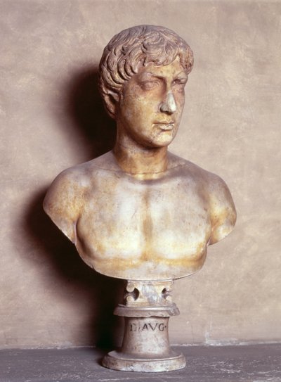 Popiersie Augusta, Roman (marmur) autorstwa Unbekannt