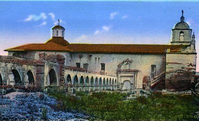 Kalifornia: Łuki misji San Luis Rey autorstwa Unbekannter Künstler