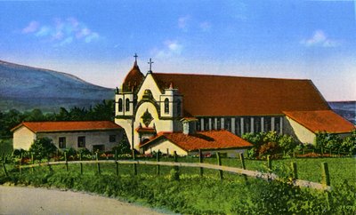 Kalifornia: Misja El Carmel autorstwa Unbekannter Künstler