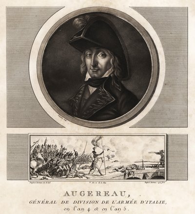 Charles Pierre Francois Augereau autorstwa Unbekannt