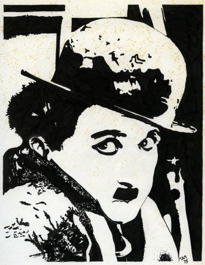 Polimento Charlie CHAPLIN autorstwa Unbekannter Künstler