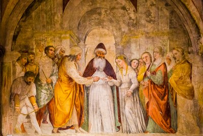 Kościół San Salvatore, Brescia, Lombardia, Włochy, Brescia, Lombardia, Włochy, Europa (zdjęcie) autorstwa Unbekannter Künstler