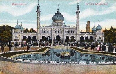 Ogrody Tivoli w Kopenhadze autorstwa Unbekannter Künstler