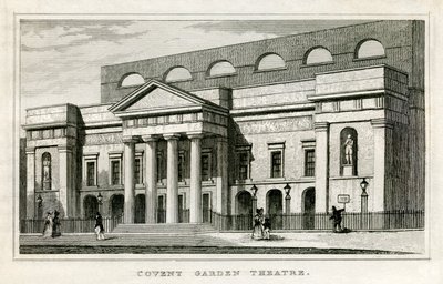Teatr w Covent Garden autorstwa Unbekannt