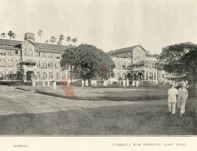 Szpital wojenny Cumballa, ok. 1900 r. (zdjęcie) autorstwa Unbekannter Künstler